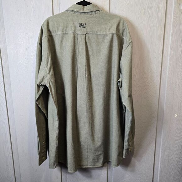 Gear For Sports Houndstooth Button Down Alcan Oswego Works Shirt Mens Sz XXL - Picture 7 of 11